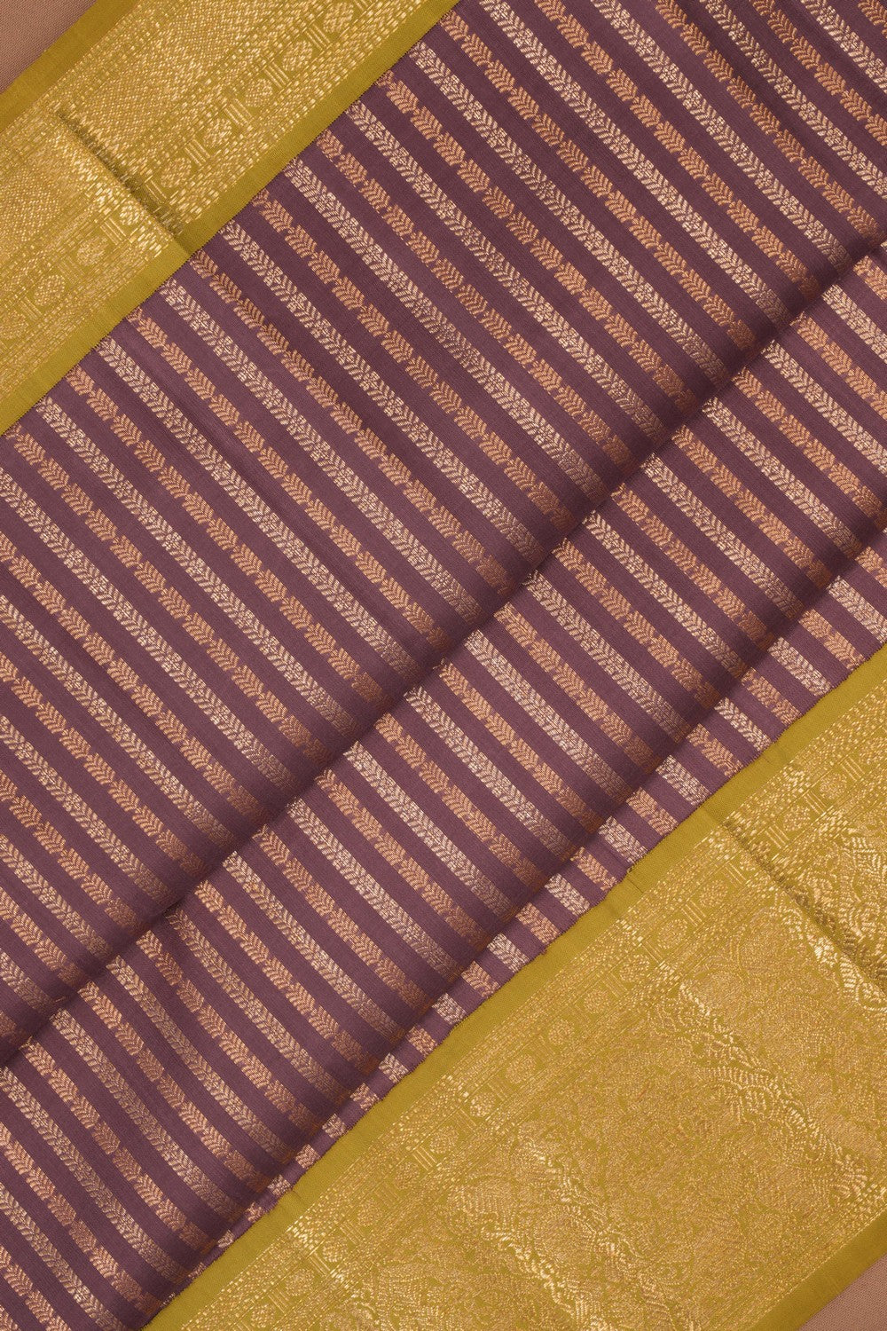 Image of Arani Silk Purple Saree